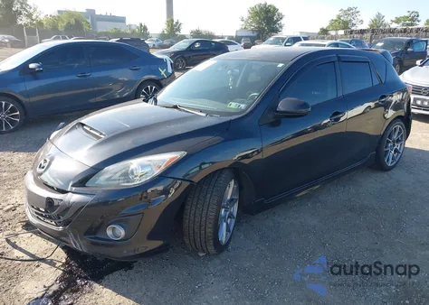 2012 Mazda Mazdaspeed3 Touring z USA, uszkodzony, nr VIN JM1BL1L4XC1561955